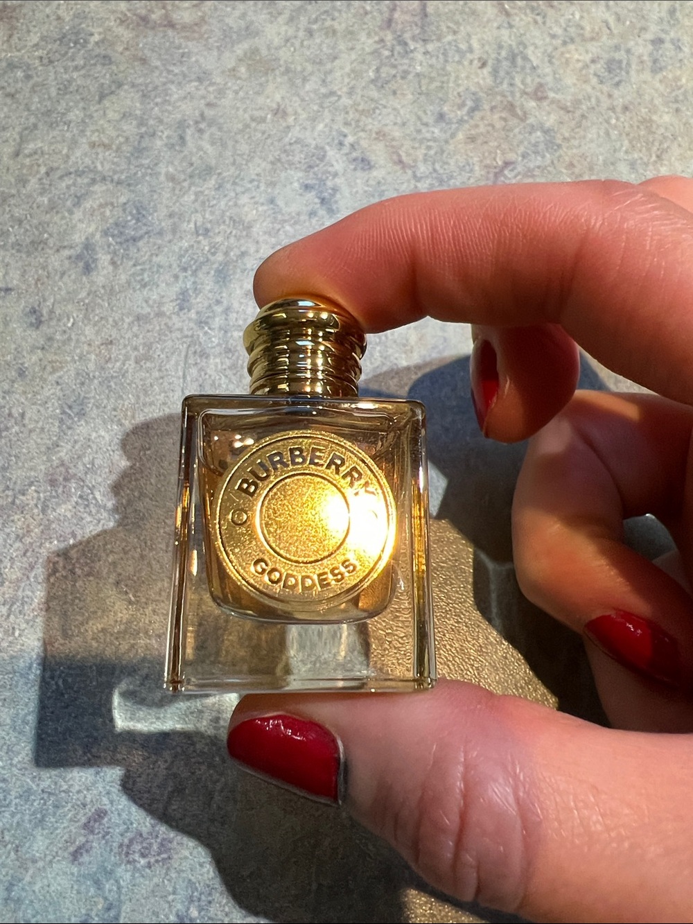 Burberry Goddess miniature collectors bottle, no box